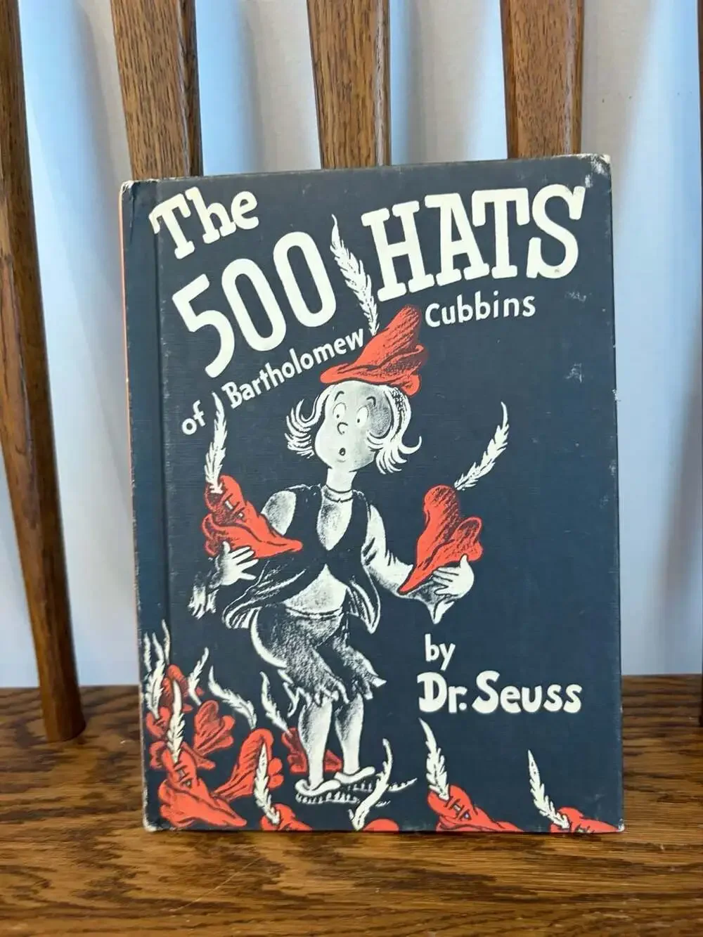 The 500 Hats of Bartholomew Cubbins by Dr. Seuss Hardcover Book
